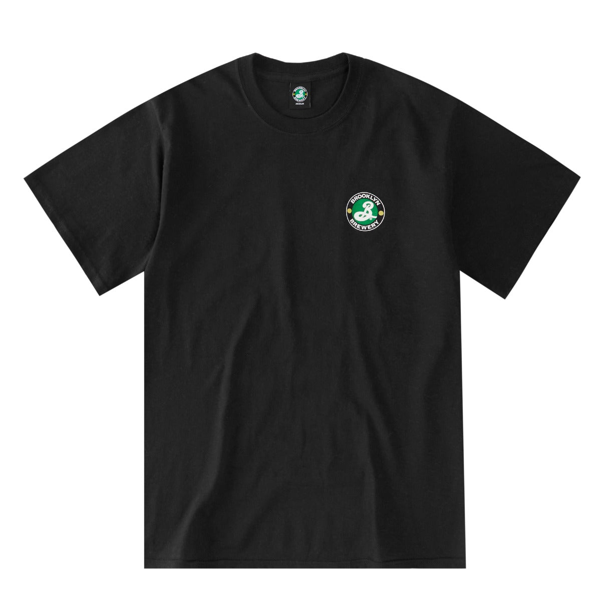 BROOKLYN BREWERY TEE - BLACK