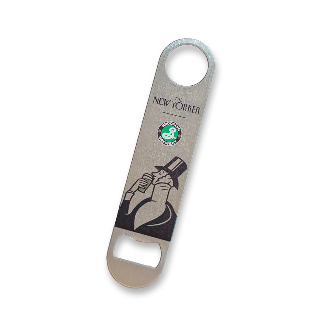 THE NEW YORKER LIMITED-EDITION BROOKLYN LAGER BOTTLE OPENER