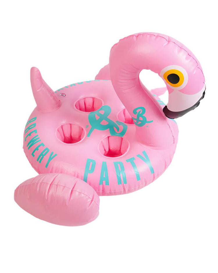 POOL FLOAT FLAMINGO BEER HOLDER