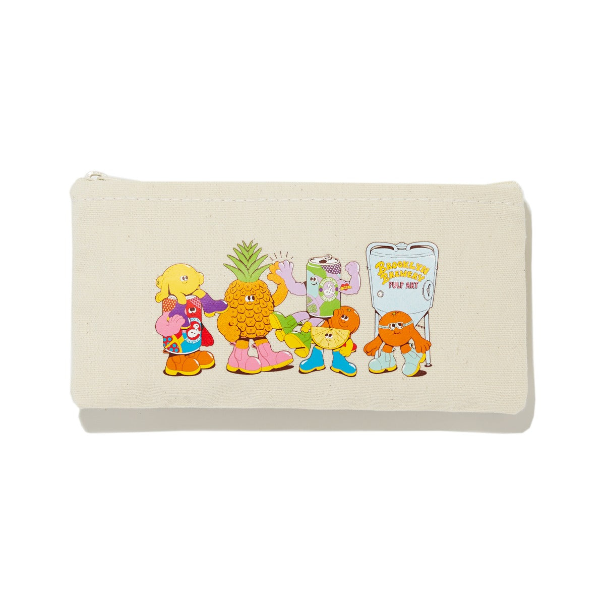 LAUREN MARTIN PULP ART ZIP POUCH