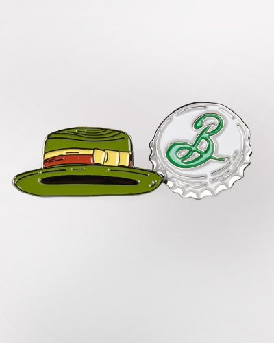 Sale! Enamel Pin Set - Garrett's Hat & Bottle Cap
