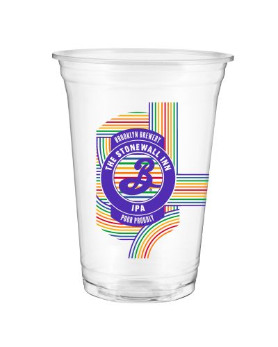 16oz Stonewall Inn IPA Plastic Cups - 1000/Ct